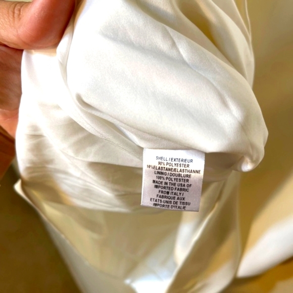 Milly White Ruffle Sleeve Dress - Picture 9 of 13